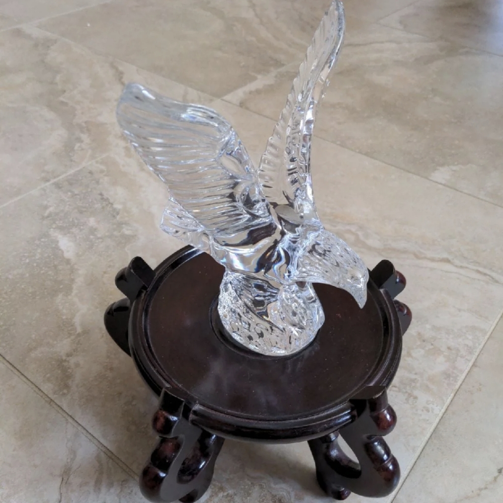 WATERFORD CRYSTAL EAGLE BY FRED CURTIS